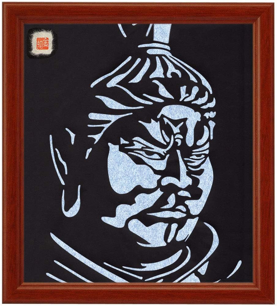 昭和レトロ 錦鯉 貴石画 宝石画 ストーンアート 壁掛け 絵画 額縁